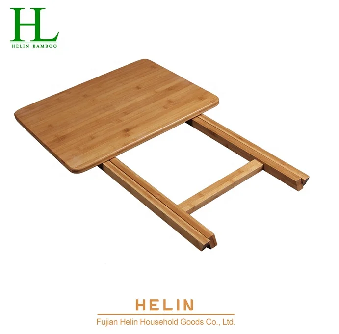 Bamboo Folding Snack Table Camping Folding Table Camping Table