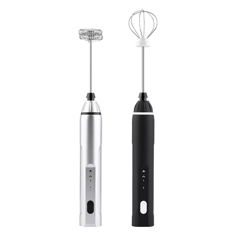 Super High Powered Rechargeable Milk Frother USB Milk Foamer for Coffee Portable Handheld Frother Whisk for Latte Cappuccino