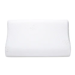 Orthopedic Cervical Adjustable Aloe Vera Bamboo Contour Memory Foam Pillow Cotton Cover Nursing bed pillow