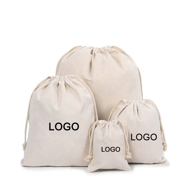 Sopurrrdy Durable Reusable Ecology Organic Cotton Muslin Produce Bags