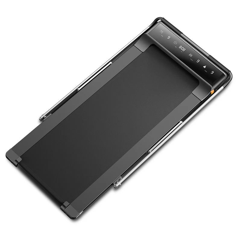 YPOO new arrival 3cm thin electric treadmill under desk treadmill  home  fitness portable mini smart folding walking pad