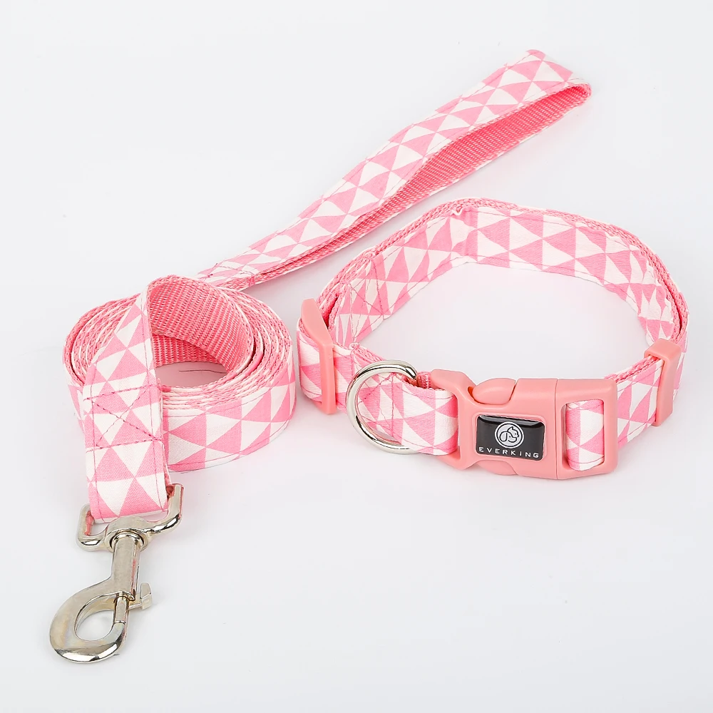 Модный высококачественный тренировочный мягкий и удобный Регулируемый Собачий Ошейник с треугольным узором