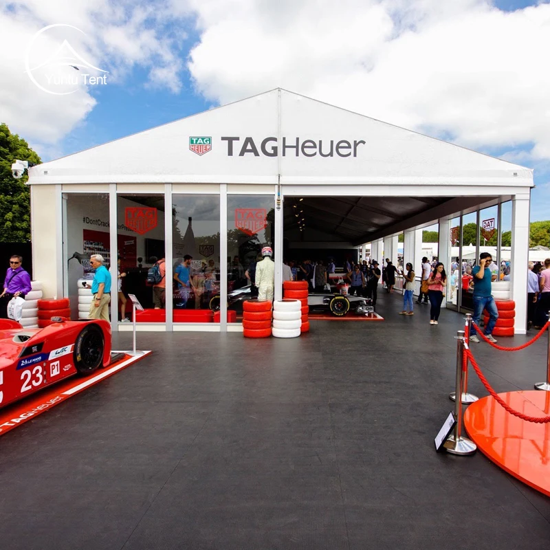 Premium Transparent PVC Tent Spectacular Venue For 400 Attendees