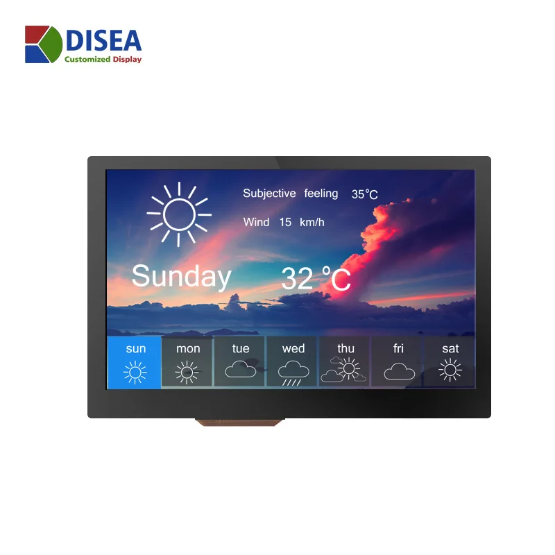 
DISEA 4.3 inch tft lcd display 4.3 inch ips 480*272 display with capacitive touch screen 