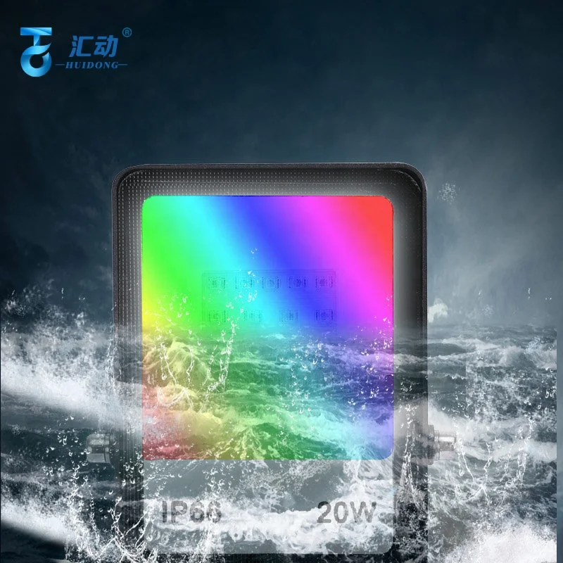 Smart 3m google RGB spotlights RGBCW Color Changing WiFi Torchiere LED Bright Dimmable garden spotlight for outdoor spotlight