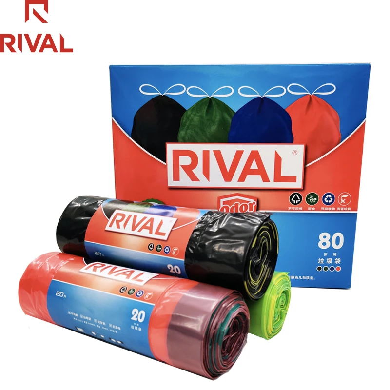 best selling ldpe garbage bag, plastic garbage bags, biodegradable blue trash bags black bin bag liner