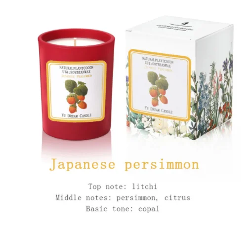 Professional Unique Style Aromatic Scented Candle Free of Smoke Low Carbon Home Decoration Aromatherapy Soy Wax Pillar