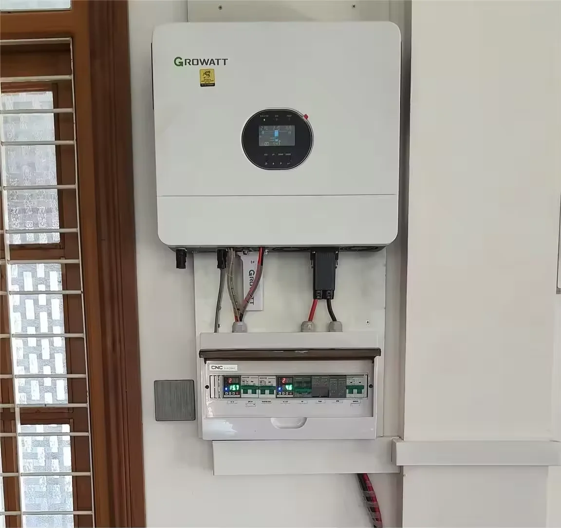 Growatt 6kva 6000w 6kw SPF 6000 ES PLUS  Set Solar Inverter Solar Home System for Energy System