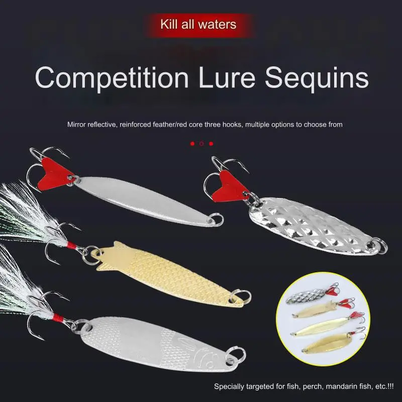 Fishing Spoon Lure Swim Bait Isca Artificial Trout Lure Pesca Fishing Tackle Leurre Truite Spoons