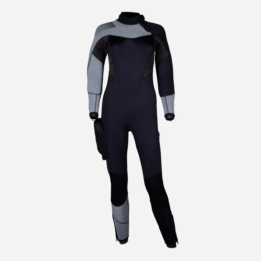 Sbart Long Sleeve diving wet suit 7mm CR SCR Neoprene spearfishing wetsuit for adults