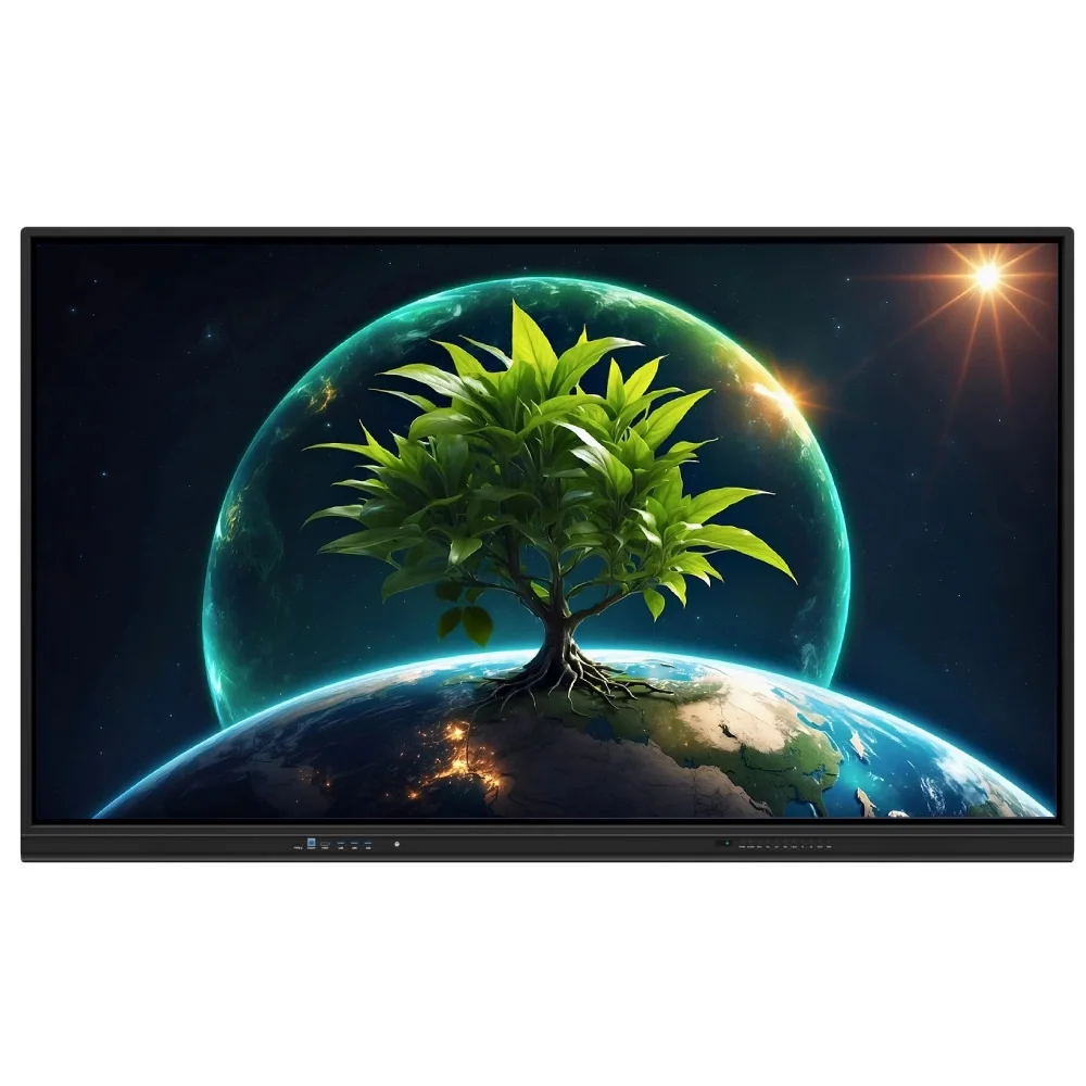 65 75 86 Inch Flat Panel Electronic White Board School Classroom Teach Touch Screen Digital Interactive Whiteboard Smart Boards