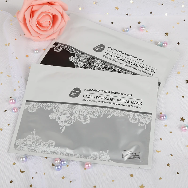 Natural Skin Care Best Selling Private Label Karite Korean Custom Moisturizing Lace Sheet Facial Mask Collagen