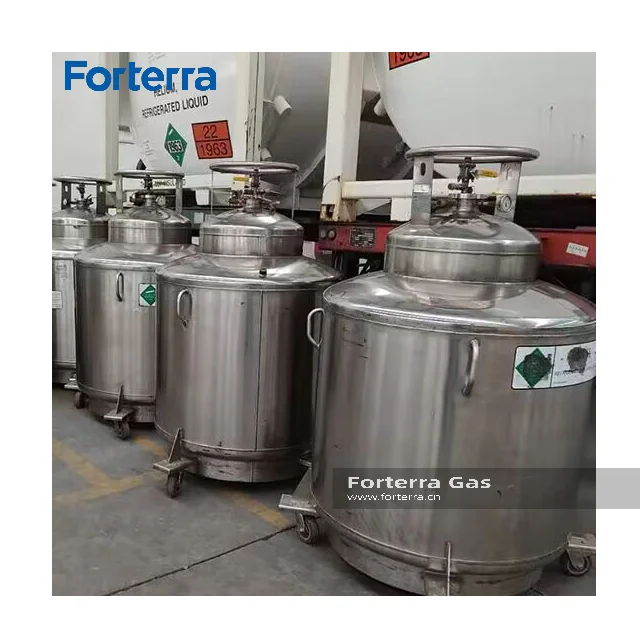 Hot Sale SUS304 Liquid Helium Vessel Gas Liquid Helium 500L Storage Dewar Tank