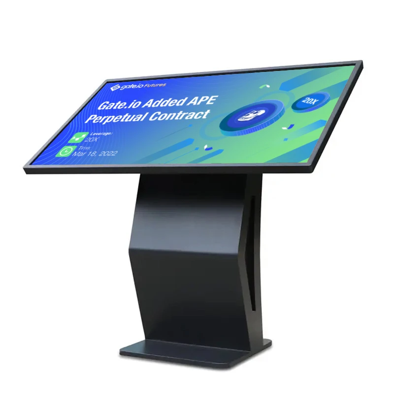 Торговый центр 55 дюймов LCD Touch все в одной машине рекламный плеер сенсорный экран информационный киоск