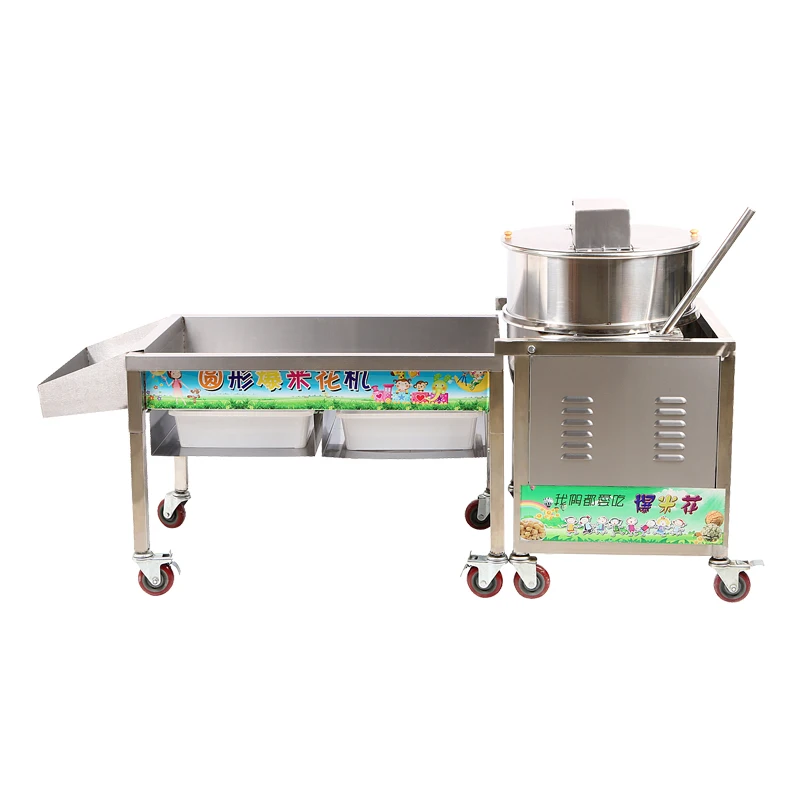 Коммерческая машина для приготовления попкорна карамельного типа