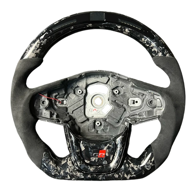 Speeding reminder function custom made TOYOTA GR Supra A90 A91 MKV  carbon fiber steering wheel