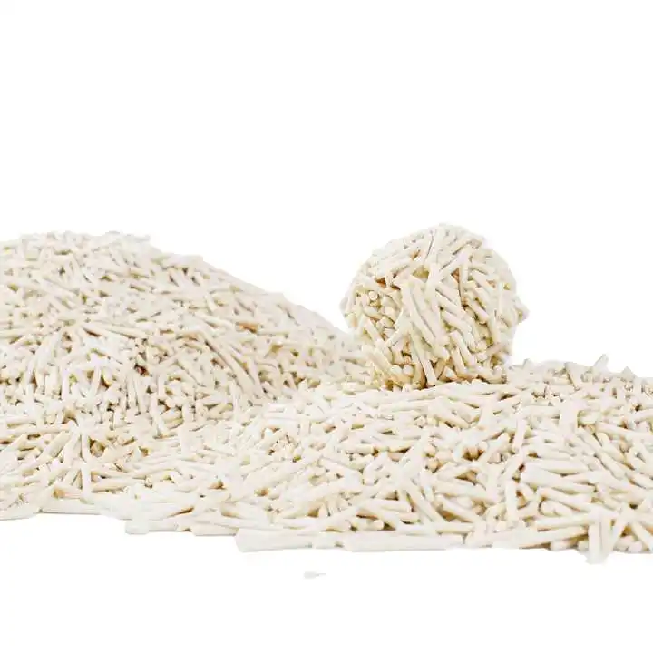 Hot Selling Cat Litter Box Flushable Comfortable Sand Excellent Deodorizing Effect Inspired Raw Bean Curd Corn Starch