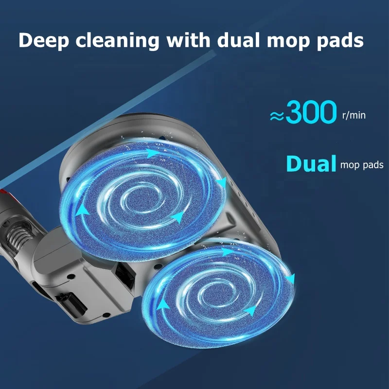 Vacuum Cleaner Electric Mop head Vacuum Cleaner Parts Accessories Wet And Dry Cleaning Mop Head Brush For Dysons V7 V8 V10 V11