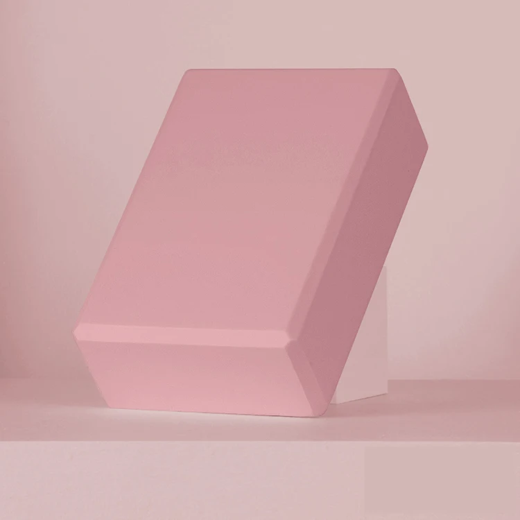 Аксессуары для баланса с принтом на заказ, эластичный блок для занятий йогой из вспененного этилвинилацетата