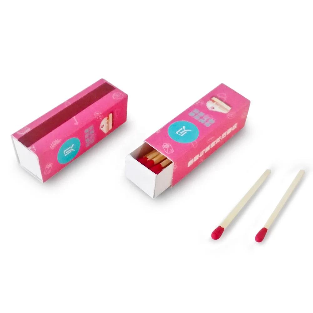 hot sale lighter match boxes in bulk long matches matchbox black lipstick matches