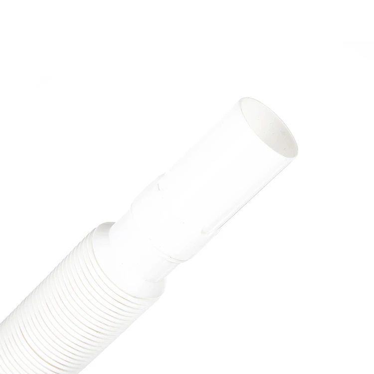 Cheap Prices Multifunctional 1.5m Plastic Pvc Flexible  Corrugated Chrome Drain Waste Hose Pipe