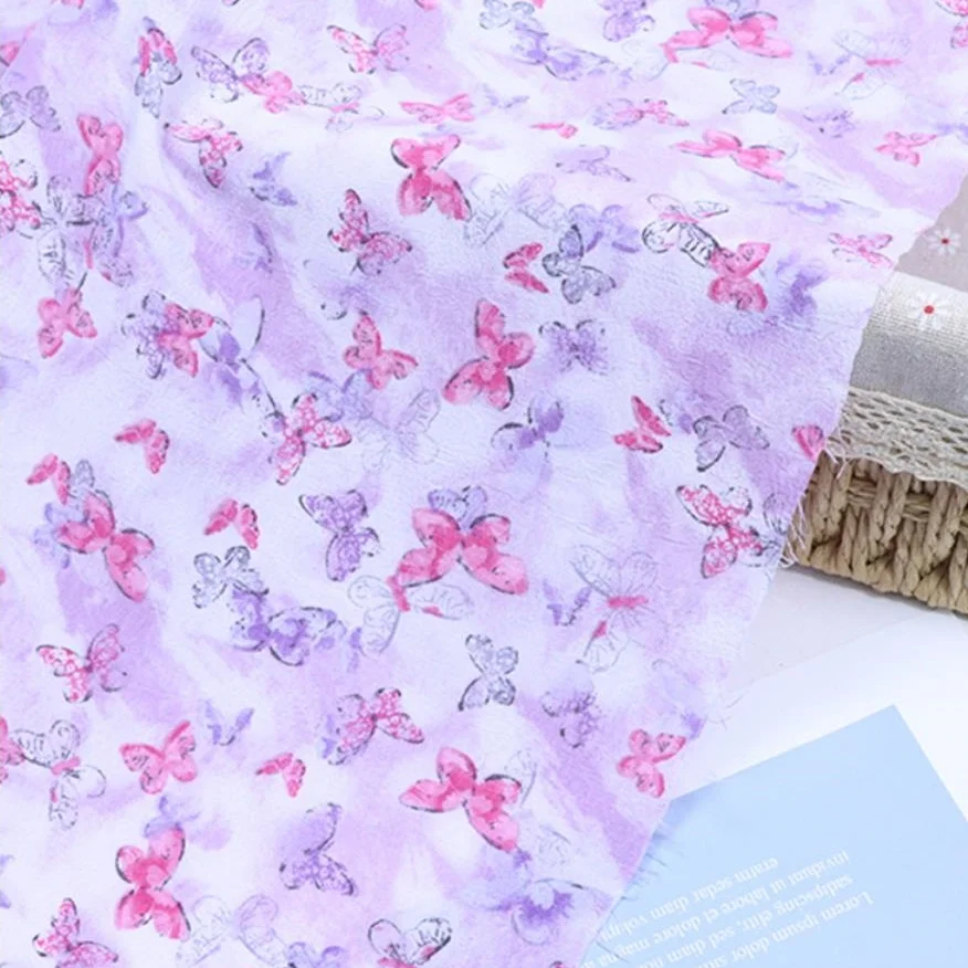 Лидер продаж модная весенне-летняя рубашка с мелким принтом пляжное платье одежда из полиэстера