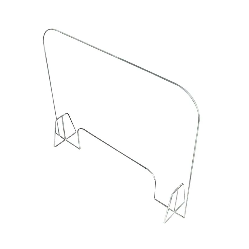 Custom Clear Partition Panel Transparent Plexiglass Acrylic Sneeze Guard For Counters
