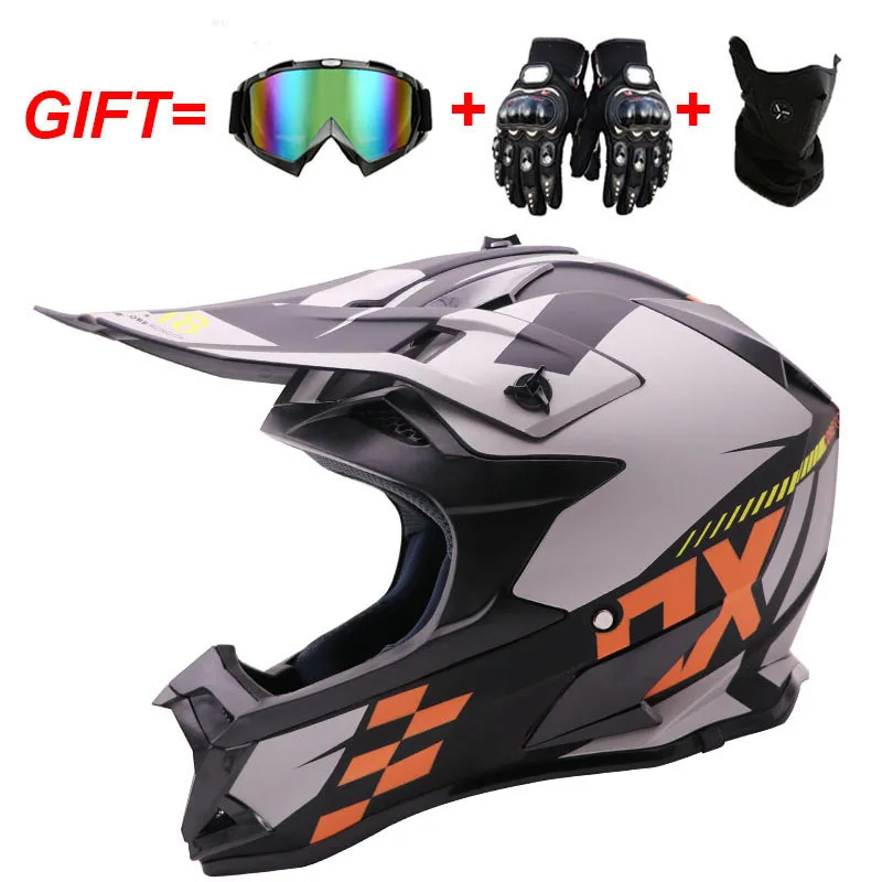 DOT approved custom Fashion ABS material Full Face Off Road Downhill motorcycle motocross