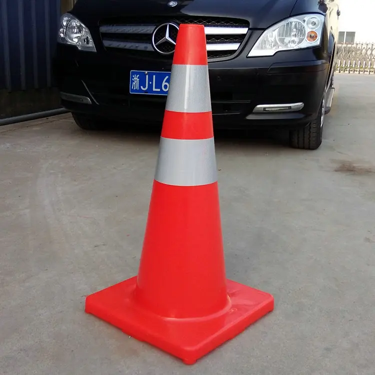Chile/brasil/mexico/peru Cono De Seguridad / Cone Do Trafego /cono De Trafico Traffic Cone PVC Flexible 2-5 Years HONGQIAO