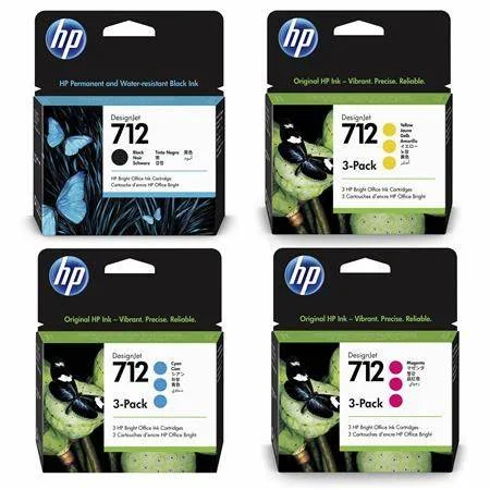 HP712 3ED77A C Оригинальный Совершенно новый картридж HP с заводской ценой для HPT230/T250/T650/Studio