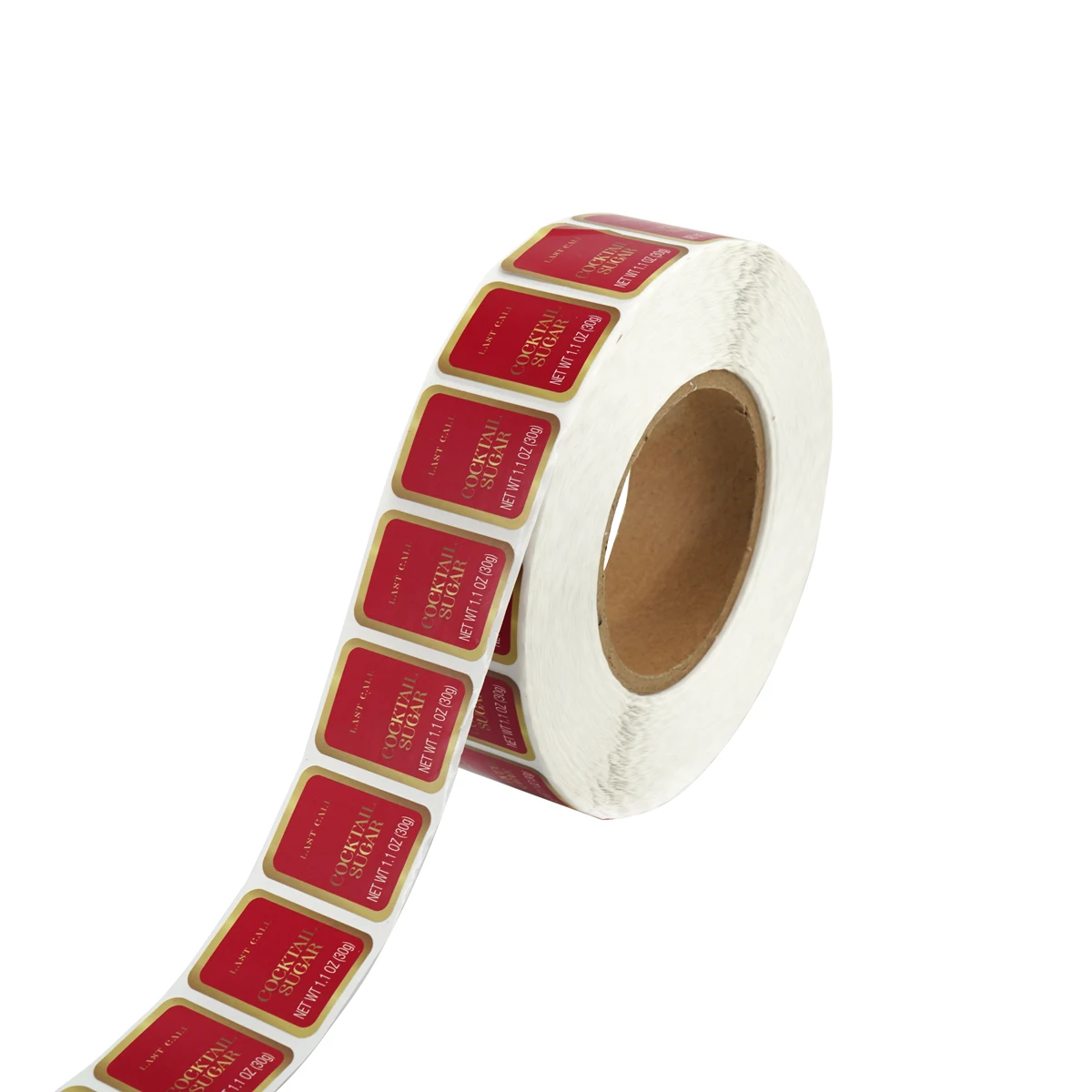 Custom Logo Label Stickers UV Color Printed Waterproof Barcode  Seal for Medicine use  Foods Beverage custom label roll