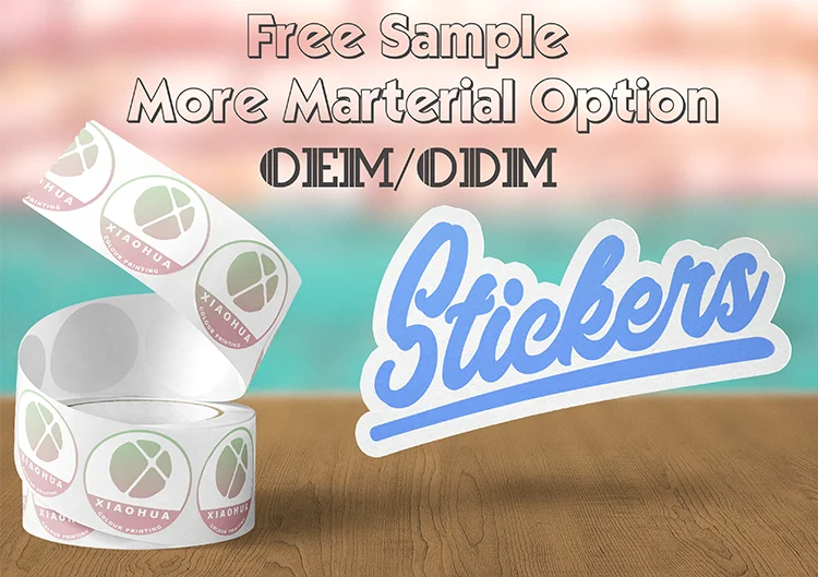 Customized die cut stickers