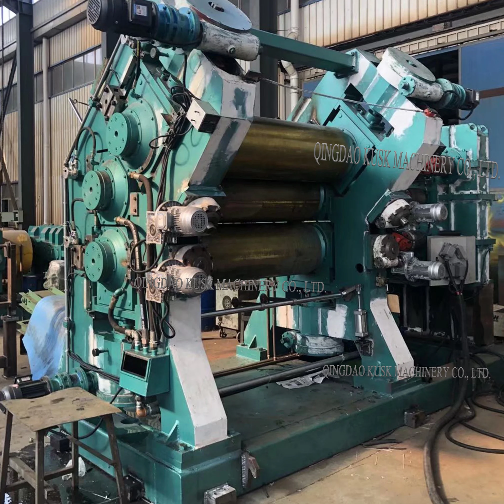 textile fabric rubber calendering /profession rubber production machine calender machine