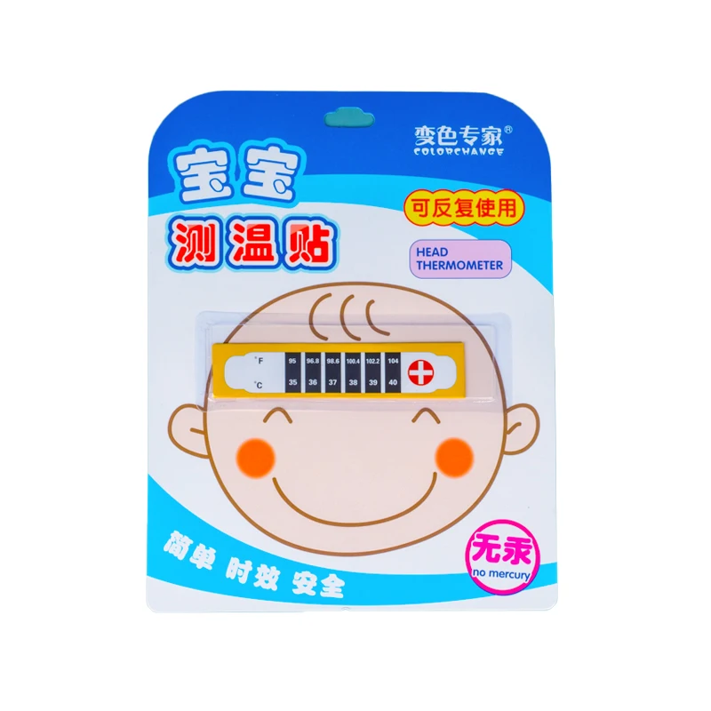 Hot sale cheap Stock Children Fever 35-40 Forehead Fever Scan Strip Thermometer Strips