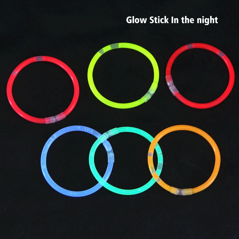 8 Inch Glow Stick Pack Kids Child Factory Neon Party Supplies Luminous Led Bracelet Necklace Glasses Light Stick