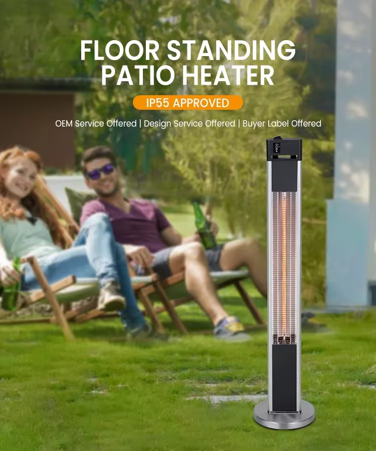 Best Selling Household Infrared Carbon Fiber Freestanding Electric Heater Indoor Heater