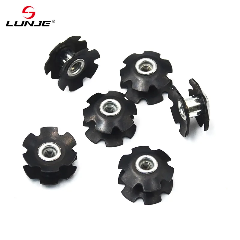 Bicycle Sun Flower Front Fork Insert Nut  Mountain Road Front Fork Bowl Group Lifting Core Applicable 28.6 Front Fork Tube