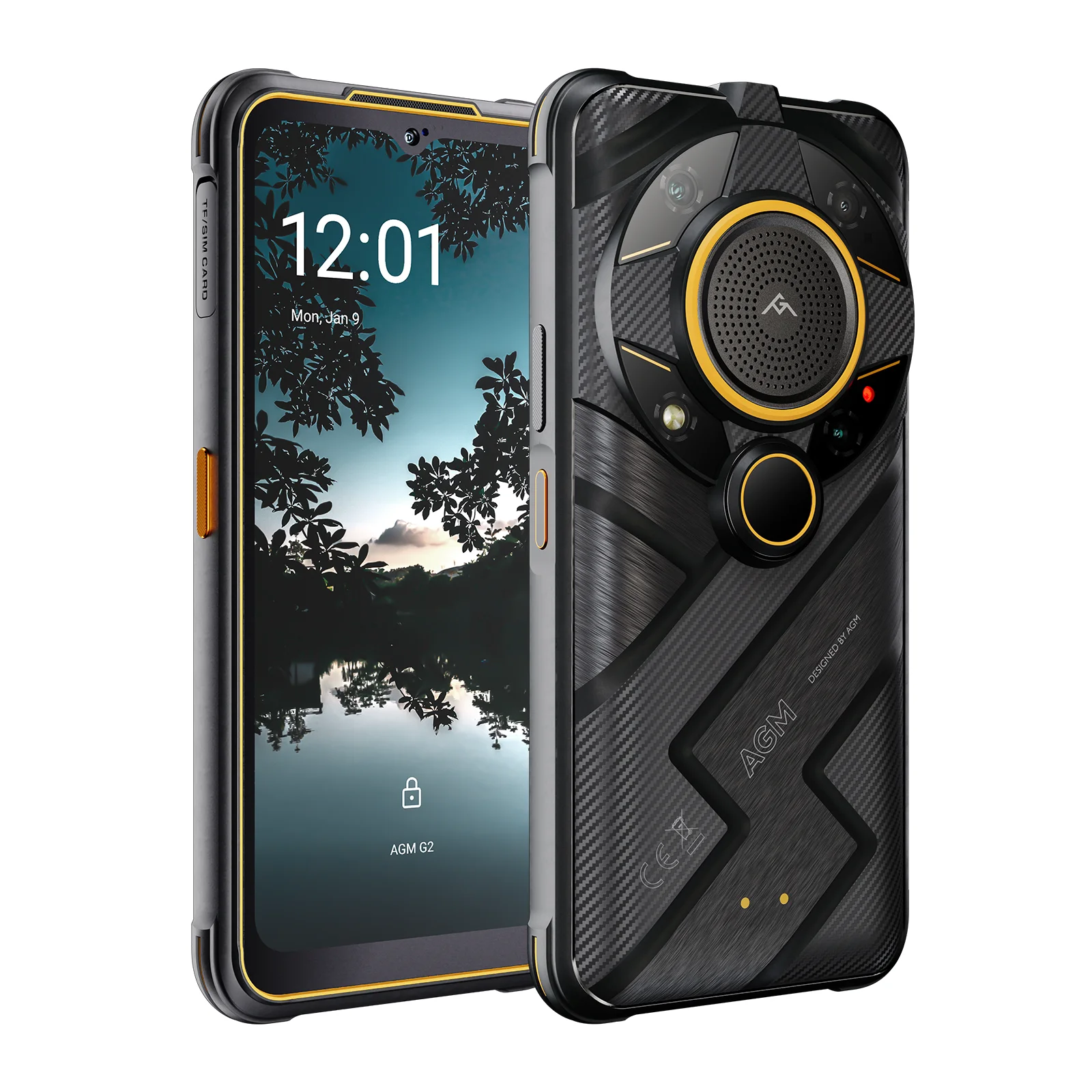 Смартфон AGM Rugged, 6,58 дюйма, FHD + 120 Гц, 20 МП, камера ночного видения, 7000 мА · ч