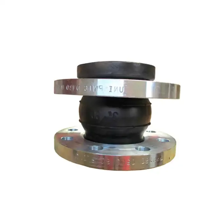 Plumbing Materials Single Sphere EPDM Flexible Flange Rubber Bellow Compensator Expansion Joint