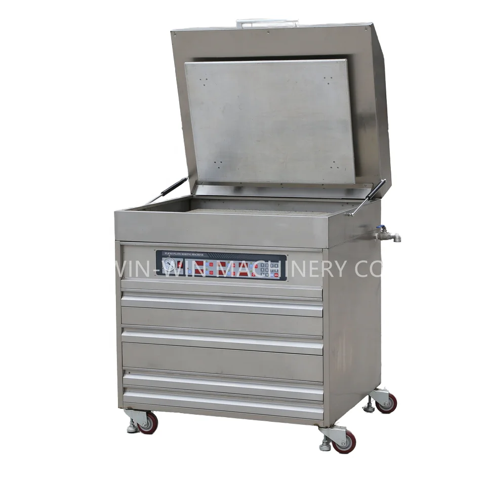 New Semi-Automatic Plate Making Machine for Flexographic Printing Digital Type with Gear Core Components