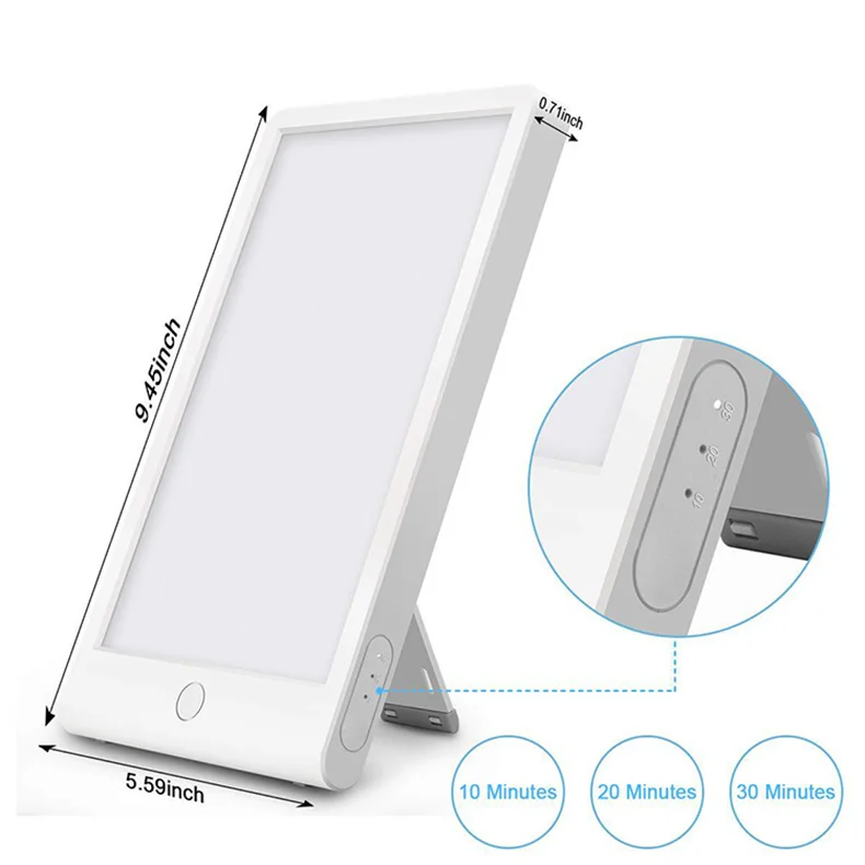 top fashion therapies lamp uv-free 10000 lux led light Desk Lamp