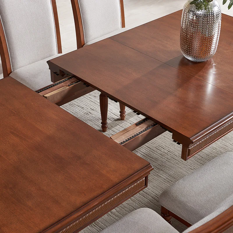 High quality wholesale Middle Eastern  style Dining Table in Dining Room Furniture  Extension 8-10 chairs dinning table  set