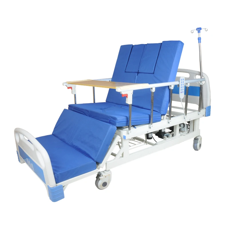 Sit Upright Hospital Nursing Bed Multifunctional Electric Nursing Bed For The Old People