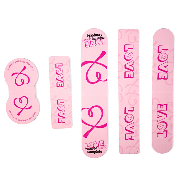 Розовая симпатичная Золотая магнитная закладка для горячего тиснения, несколько размеров, магнитная бумажная Закладка