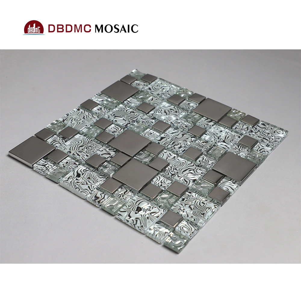 swimming pools blue crystal glass mosaic tile