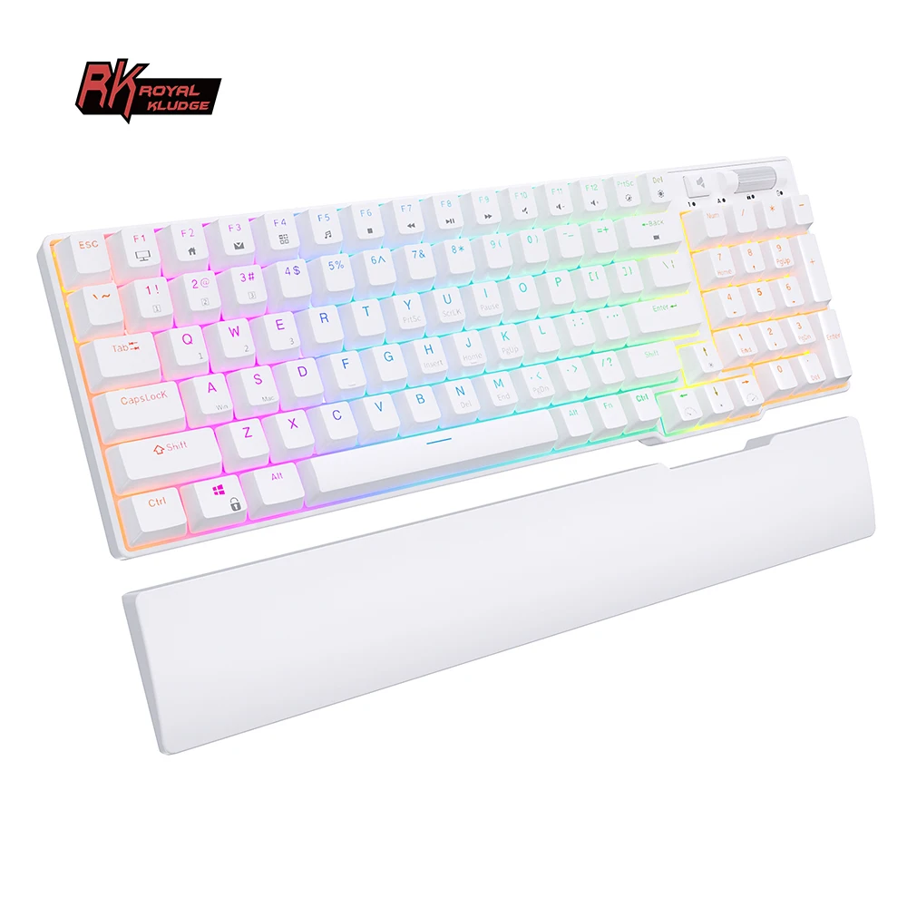 Игровая клавиатура Royal Kludge RK96 для настольного ПК usb с rgb-подсветкой 2 4g gaiming беспроводная механическая