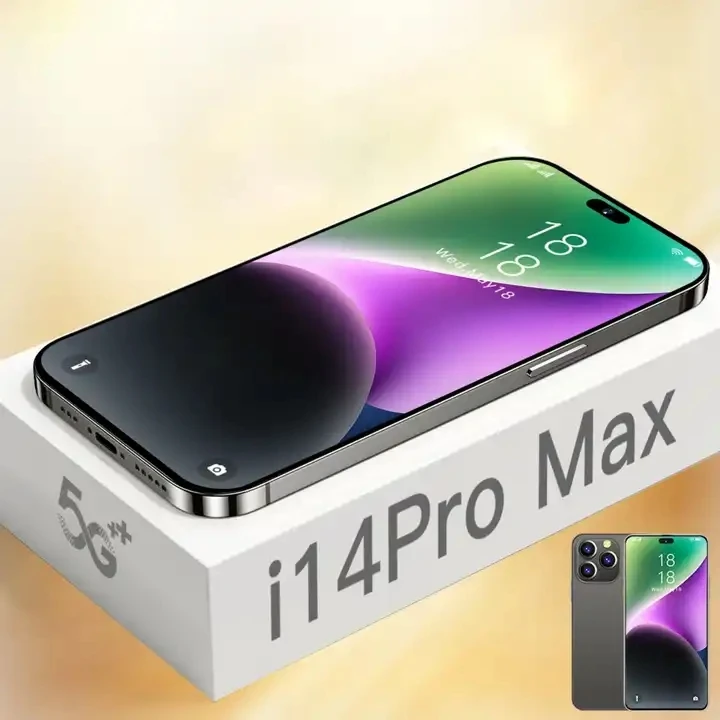 Fast ship original i 14 pro max unlock mobile phones support customized logo cheap smartphone in stock