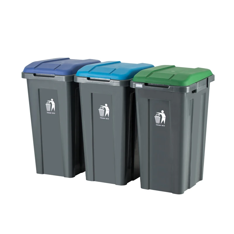 Green Color Outdoor Garbage Bin 2400 Liter Plastic 13 Gallon Trash Can