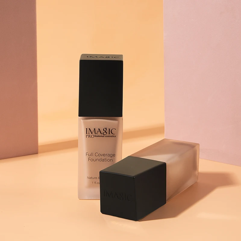 High Quality Mineral Foundation Full Cover Long-Lasting Matte Waterproof Vegan  Private Label  Natural  Waterproof Foundation