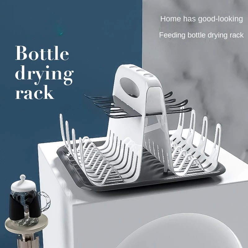 Spot wholesale new detachable newborn bottle drying rack cup drying rack portable baby bottle rack
